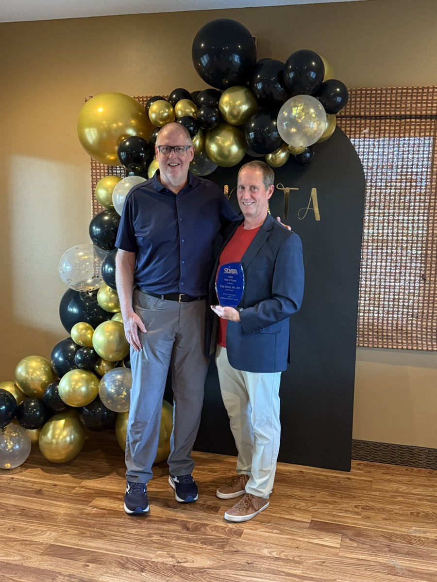 Terry Vandrovec (@terryvandrovec) on Twitter photo Massive congrats to <a href="/SanfordTryg/">Tryg Odney</a> on being inducted into the South Dakota Athletic Trainers Association Hall of Fame. Tryg was presented for induction by <a href="/DrVerle/">Verle Valentine, MD</a>. #SanfordSports Massive congrats to <a href="/SanfordTryg/">Tryg Odney</a> on being inducted into the South Dakota Athletic Trainers Association Hall of Fame. Tryg was presented for induction by <a href="/DrVerle/">Verle Valentine, MD</a>. #SanfordSports