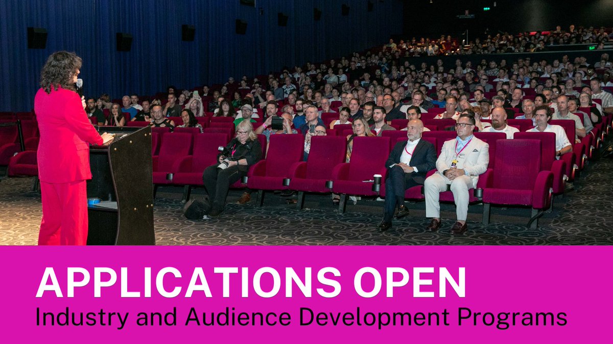 🚨 Applications now open for our Audience and Industry Development Programs, supporting leading screen events and businesses across NSW! 

🍿 Audience: ow.ly/aArF50WcC0y 

🎦 Industry: ow.ly/hIZW50WcC0z 

_
📸 Mardi Gras Film Festival 2025, c/ Mardi Gras Film Festival