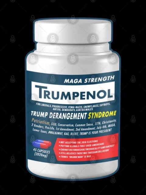 James, I recommend that you take a double dose of Trumpenol (as a suppository) and have a lay down before you hurt yourself.