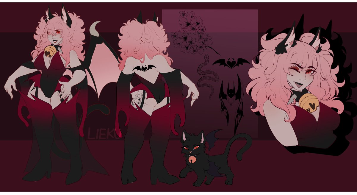 aki_ayamu's tweet image. SO MANY NEW FOLKS OMG!!
I suppose a reintroduction is in order~
Hello Darling, I'm Aki, A Vampire Cat V-tuber here to seduce, soothe, and scream constantly~🖤
I hope to see you soon~⚰️
#Vtuber #ENVtuber