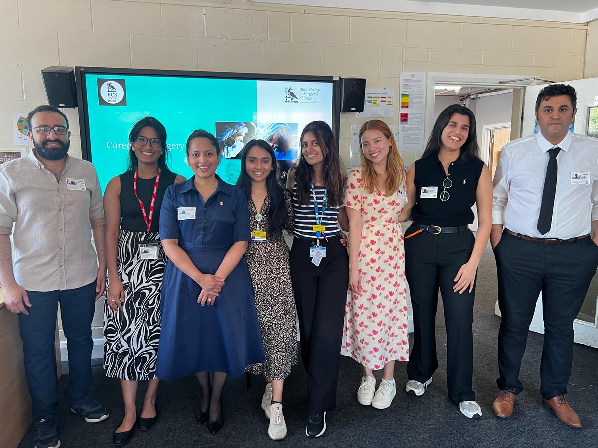 SreeMallappa's tweet image. Thrilled to have organised a Surgical Skills Workshop for Year 12 students @PrestonManorSch as part of @RCSnews @WomenSurgeonsUK WinSpire Outreach Initiative ✨Their enthusiasm was inspiring! Huge thanks to @Inovusmedical. The future of surgery looks bright 🔥 #FutureSurgeons