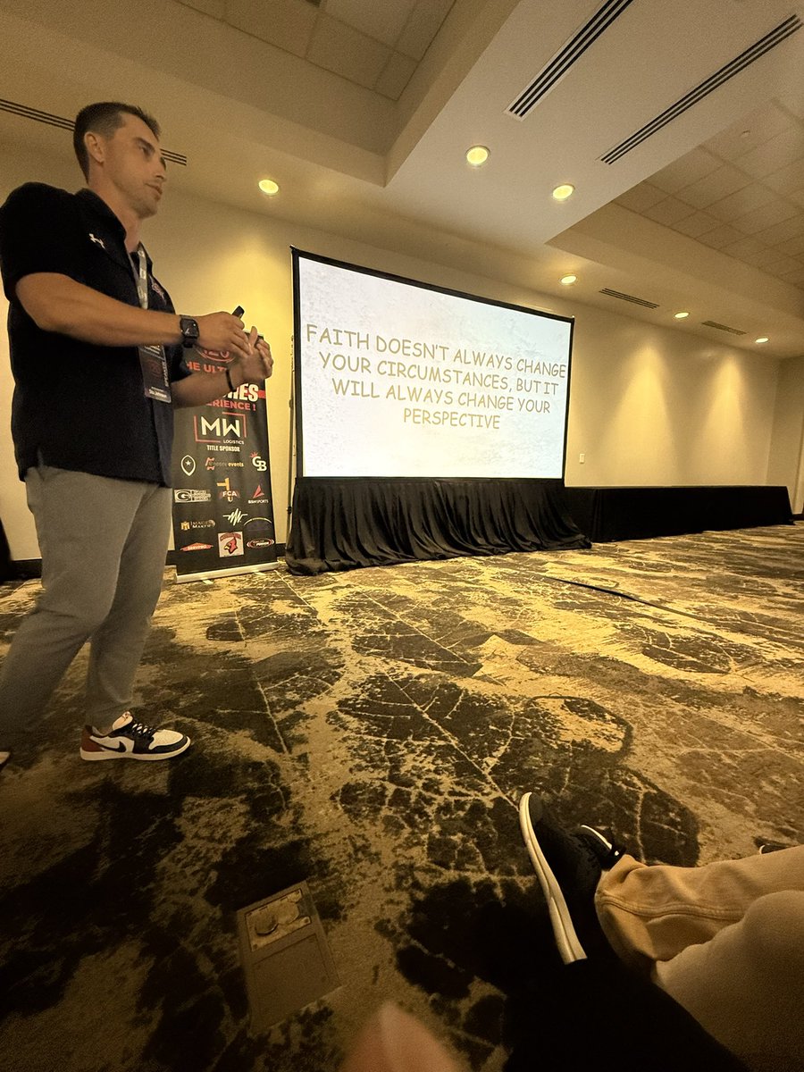 Coach White (@coachkwhite) on Twitter photo My Guy <a href="/CoachStuJohnson/">Stu Johnson</a> Dropping ๐ at the <a href="/I20FBClinic/">I-20</a>
Lessons Learned In Pursuit of a Head Football Job ๐
1๏ธโฃ Keep Sharpening Your Axe
2๏ธโฃ Control What You Can
3๏ธโฃ Have a Growth Mindset, But Always Be You
4๏ธโฃ Stand Out By Showing Up Prepared
5๏ธโฃ It Only Takes One โYesโ My Guy <a href="/CoachStuJohnson/">Stu Johnson</a> Dropping ๐ at the <a href="/I20FBClinic/">I-20</a>
Lessons Learned In Pursuit of a Head Football Job ๐
1๏ธโฃ Keep Sharpening Your Axe
2๏ธโฃ Control What You Can
3๏ธโฃ Have a Growth Mindset, But Always Be You
4๏ธโฃ Stand Out By Showing Up Prepared
5๏ธโฃ It Only Takes One โYesโ
