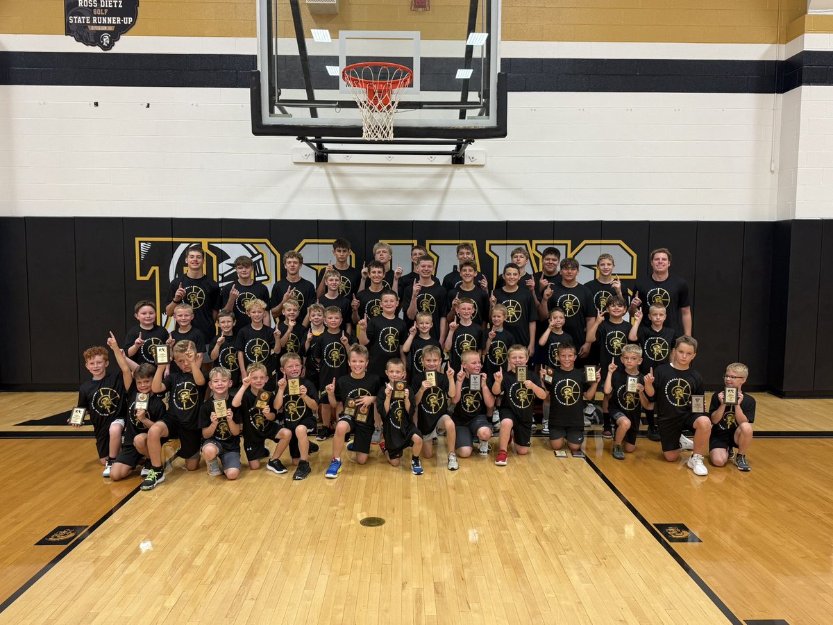 Lots of toughness, grit &amp; Trojan Pride these past couple days! Great to see a gym full of kids learning &amp; wanting to get better!🏀🏀