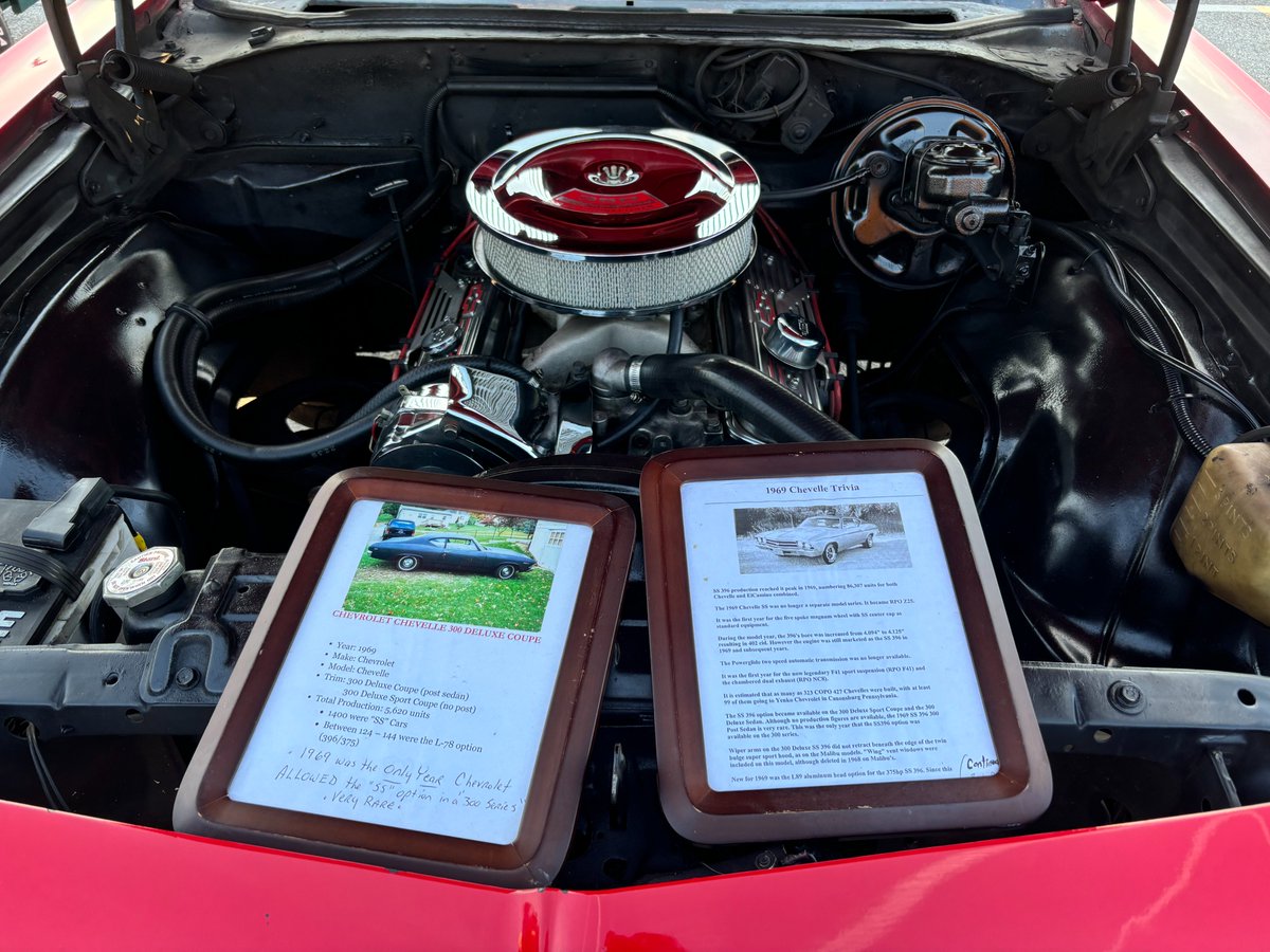 TDCMotorClub's tweet photo. You may know Carl Crabb's 1969 Chevelle 300 Deluxe from our social media competition, but do you know you can see it in person? We snagged some photos of Carl's Chevelle at our October Cruise Night. Hopefully, we'll be seeing it at more events this summer. https://t.co/TT7QlETfDS