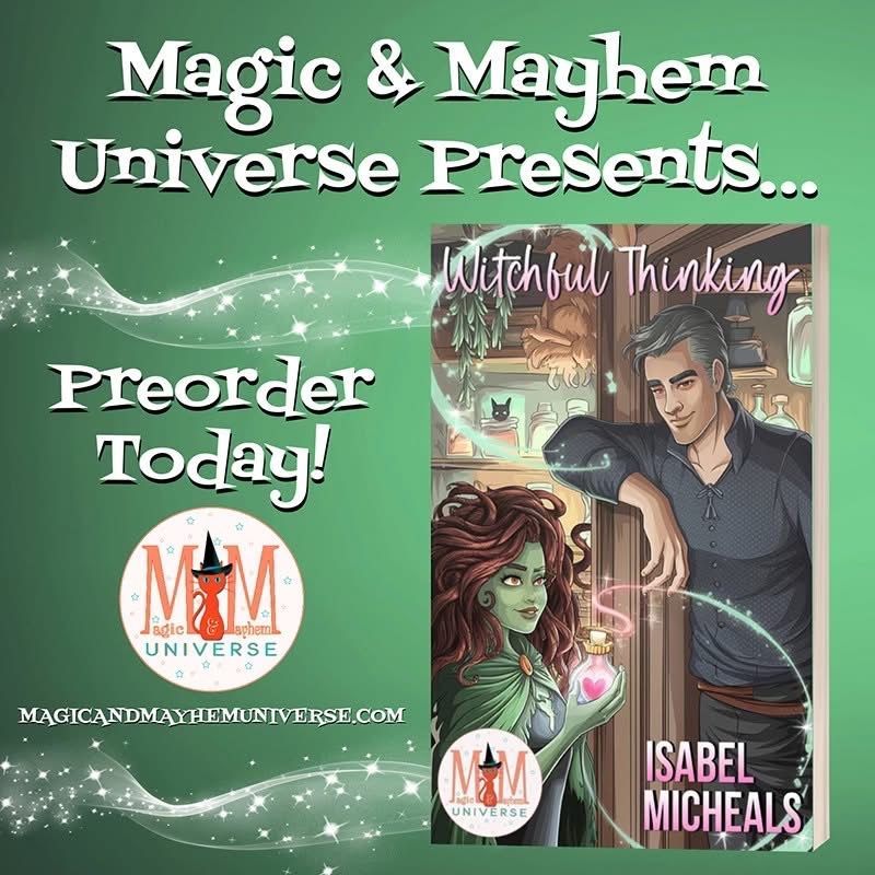 CherieMarks's tweet photo. Get ready to laugh your way to a magical HEA!!

https://t.co/P41KwVI5Vc

#MagicMayhemUniverse #tbr #bookstagram https://t.co/TI2Qk9p3VG