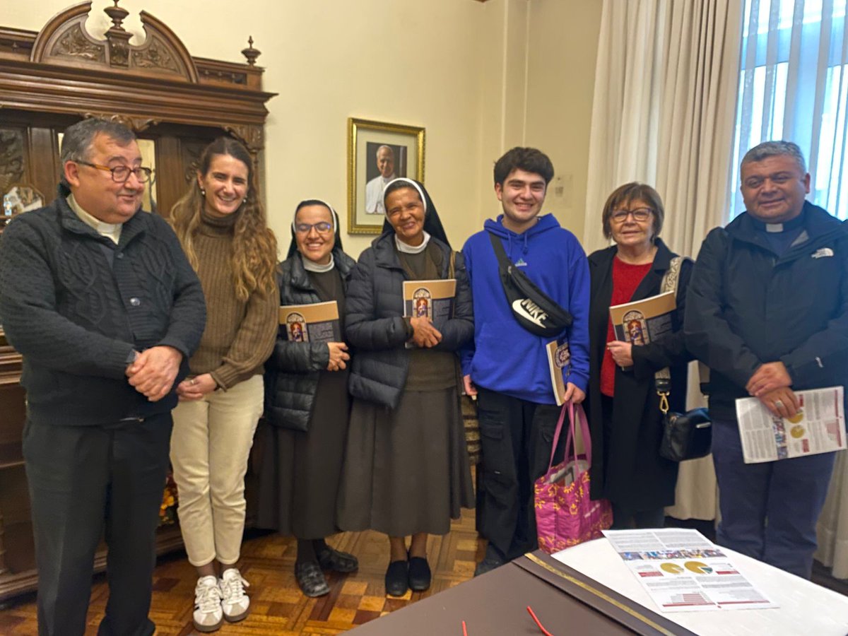 Gracias diócesis de Valparaiso por el cariño con que recibió a la hermana Gloria Narváez y a ACN
