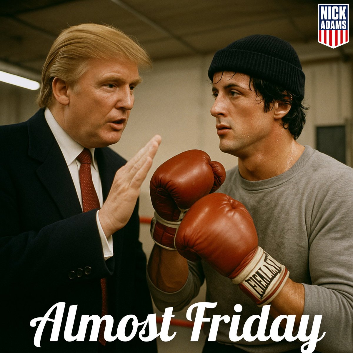 Rocky Balboa never gave up. Who do you think inspired him to fight so hard???