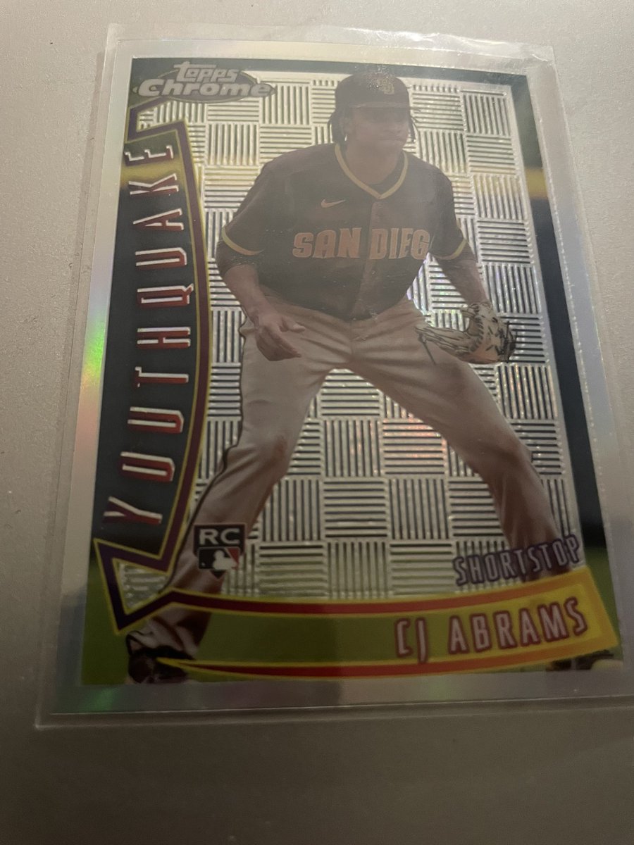 CJ abrams youthquake $1.25

#cheapCards