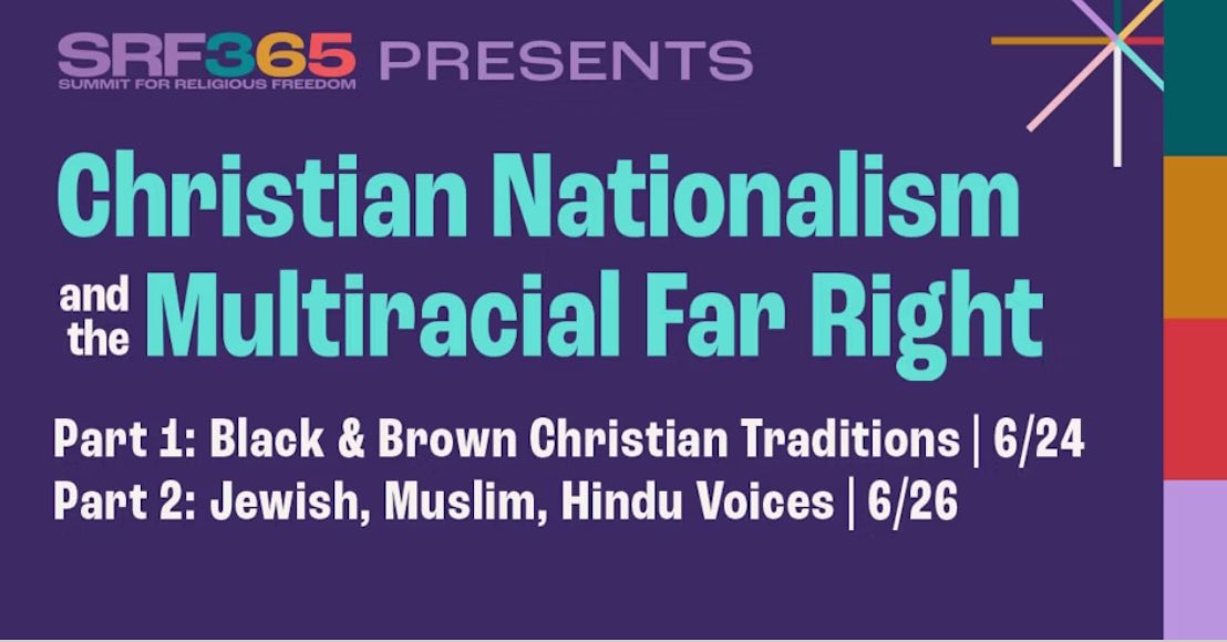 MPV (@mpvusa) on Twitter photo Join <a href="/AniZonneveld/">Ani Zonneveld</a> at <a href="/americansunited/">Americans United</a> upcoming virtual event, "Christian Nationalism & the Multiracial Far Right", where she’ll be discussing the alliance between the Muslim & Christian Far Right.

📆 June 24 & June 26
⏰ 12:00 PM - 1:00 PM ET
✏️mobilize.us/au/event/79496… Join <a href="/AniZonneveld/">Ani Zonneveld</a> at <a href="/americansunited/">Americans United</a> upcoming virtual event, "Christian Nationalism & the Multiracial Far Right", where she’ll be discussing the alliance between the Muslim & Christian Far Right.

📆 June 24 & June 26
⏰ 12:00 PM - 1:00 PM ET
✏️mobilize.us/au/event/79496…