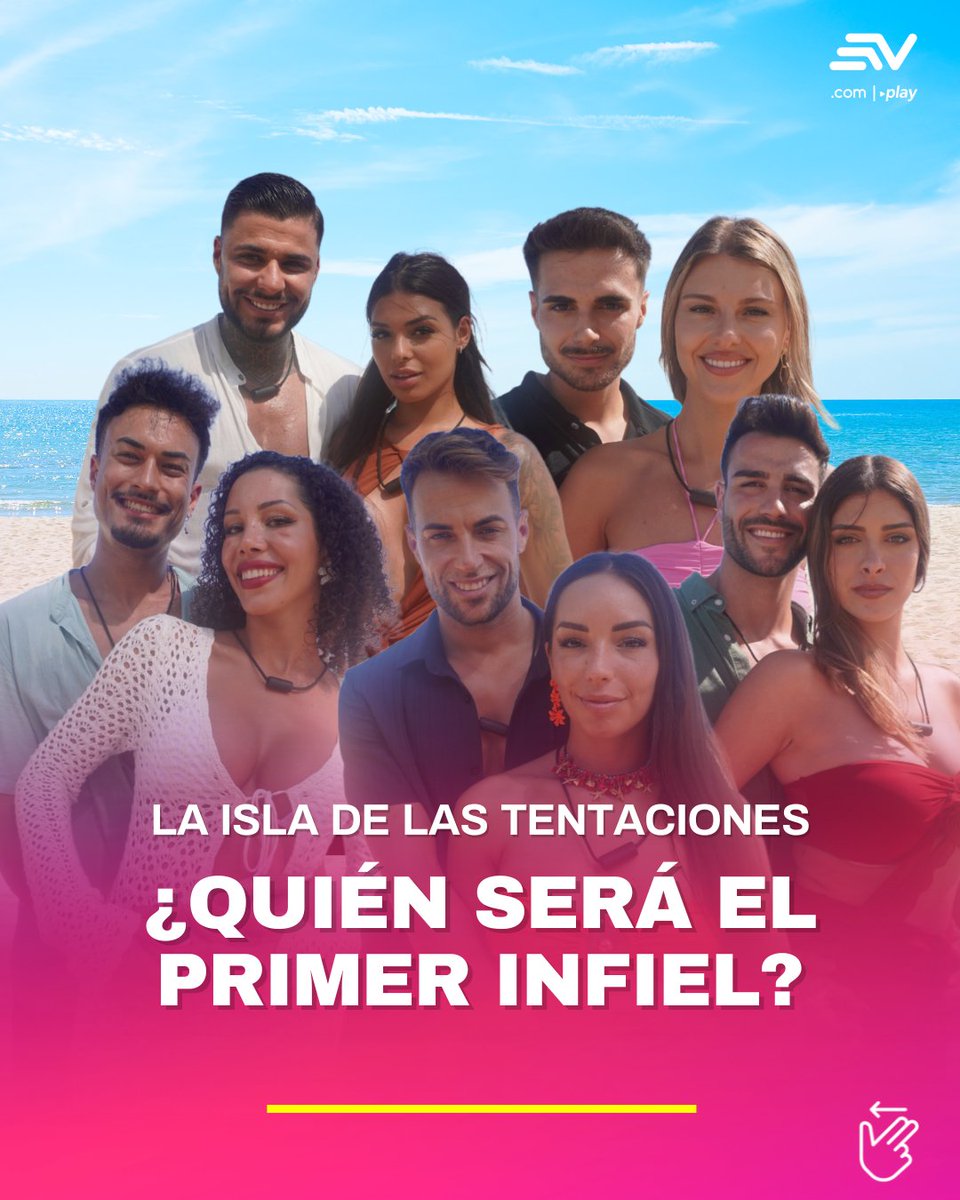 Ellos dicen que su relación es aprueba de todo, pero en la #LaIslaDeLasTentaciones 🍎nada está dicho.
  
🔥¿Quién será el primero en caer?

Llegamos el 1 de julio, 10PM por la señal de Ecuavisa, Ecuavisa.com y Ecuavisa Play. ➡️