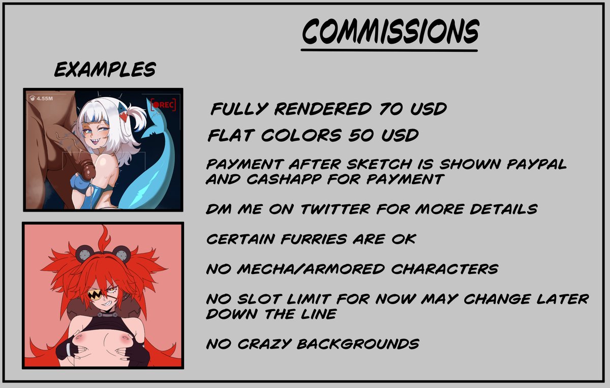 Comms are open