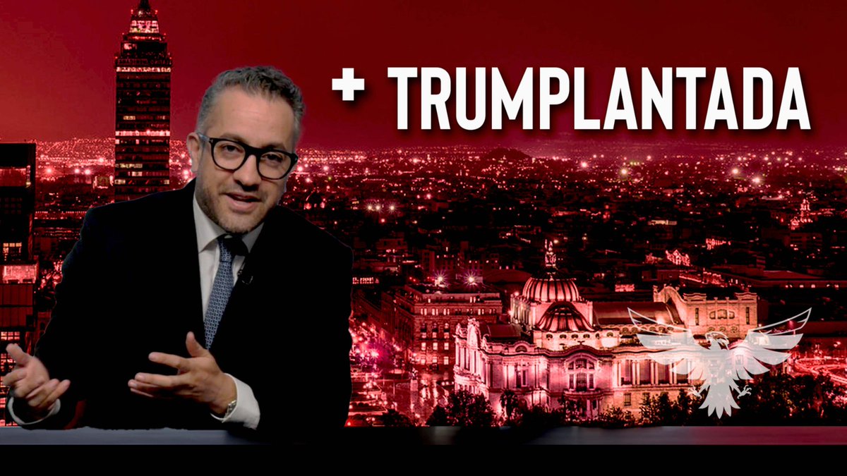 Trump se va del G7 (y a su barco le llamó Libertad).

Sheinbaum pide a Morena que dejen X (¿y ahora qué van a hacer? ¿Trabajar?).

Censura en Puebla y Campeche (esos malditos fachos del PAaaaa es Morena).

Estoy y mas hoy 8pm en El Pulso de la República.

youtu.be/2Kb_Kvduvm4