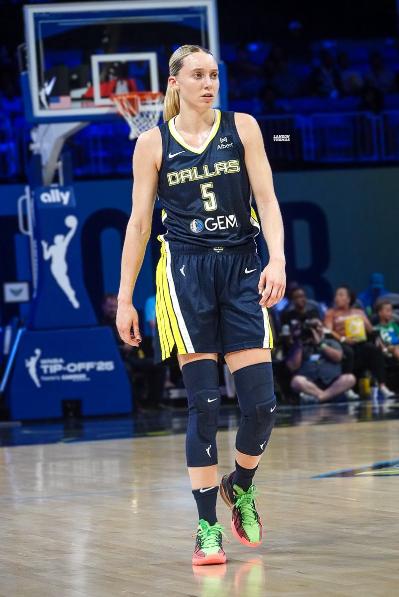 Landon Thomas (@sixfivelando) on Twitter photo Paige Bueckers rank among rookies:
Scoring (17.7) - 1st
Assists (5.7) - 1st
Steals (2.1) - 1st
Blocks (1.0) - 2nd
Rebounding (4.4) - 4th
If the stat lines hold, Bueckers would be the first rookie in WNBA history to average 15 PPG, 5 APG & 2 STL per game.
#WNBA | <a href="/WingsBulletin/">The Wings Bulletin</a> Paige Bueckers rank among rookies:
Scoring (17.7) - 1st
Assists (5.7) - 1st
Steals (2.1) - 1st
Blocks (1.0) - 2nd
Rebounding (4.4) - 4th
If the stat lines hold, Bueckers would be the first rookie in WNBA history to average 15 PPG, 5 APG & 2 STL per game.
#WNBA | <a href="/WingsBulletin/">The Wings Bulletin</a>