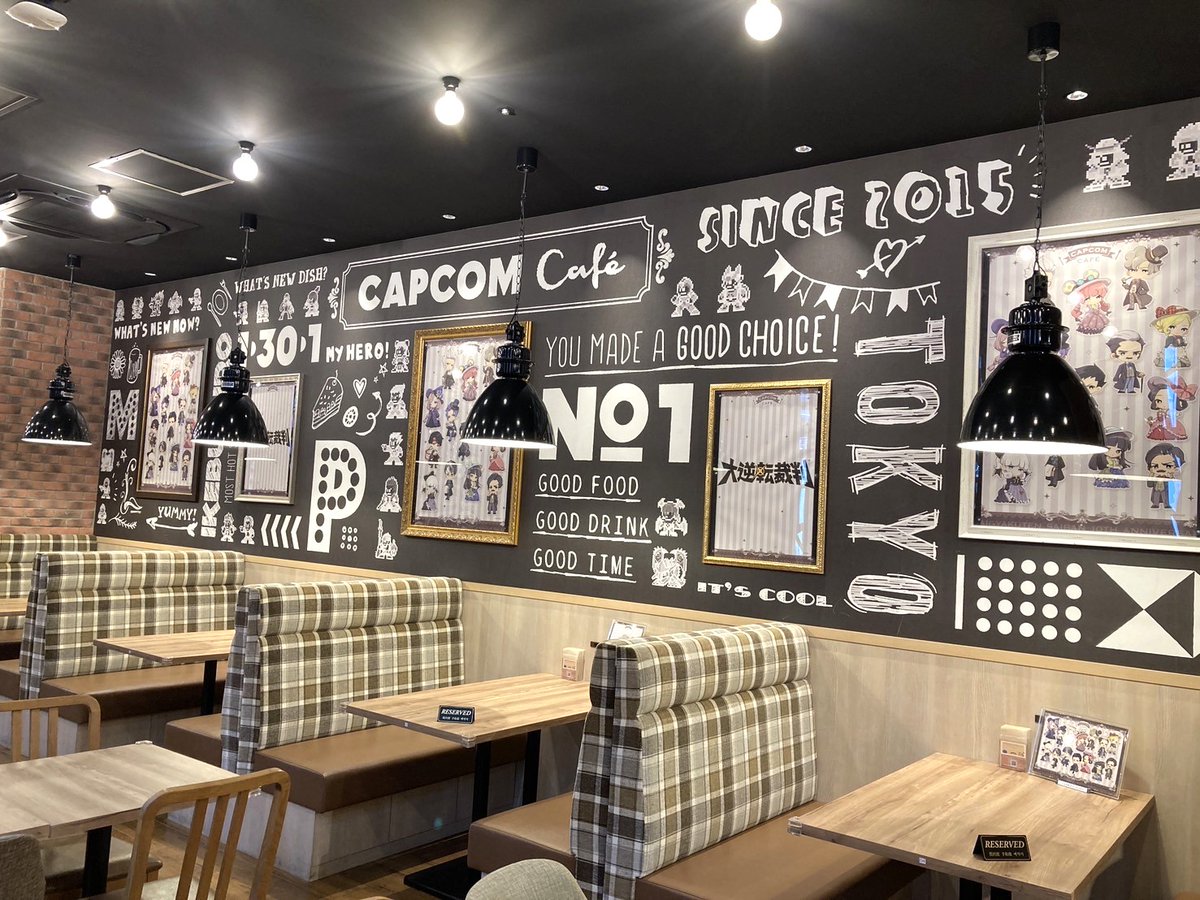 🎉本日6/20（金）OPEN🎉 #カプコンカフェ 池袋店・梅田店の2店舗で