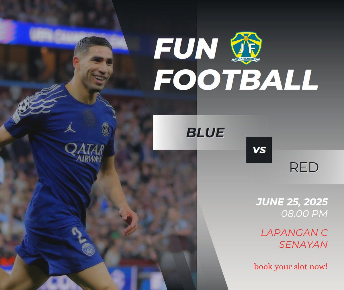 The OG Indonesian Blokecore (@jerseyforum) on Twitter photo Fun football jerseyforum.
Rabu 25 Juni di Lap C Senayan pukul 20.00 wib.
Registrasi ato tanya2, colek ke <a href="/AudiRachman/">Audi Rachman</a> .
Follow juga instagram nya di jerseyforumfc Fun football jerseyforum.
Rabu 25 Juni di Lap C Senayan pukul 20.00 wib.
Registrasi ato tanya2, colek ke <a href="/AudiRachman/">Audi Rachman</a> .
Follow juga instagram nya di jerseyforumfc