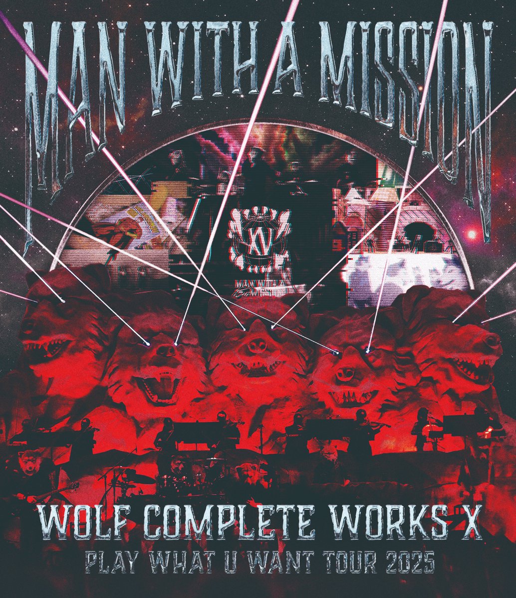 ／
MAN WITH A MISSION
LIVE Blu-ray＆DVD予約受付中🐺🔥
＼

【#セブンネット限定 特典】
🎁コンビニエコバッグ

『Wolf Complete Works X 〜MAN WITH A “15th” MISSION PLAY WHAT U WANT TOUR 2025』
▶7net.omni7.jp/search/?keywor…

<a href="/mwamjapan/">MAN WITH A MISSION</a>
<a href="/mwaminfo029/">mwaminfo</a>
#MWAM #XVep #XVepTour2025