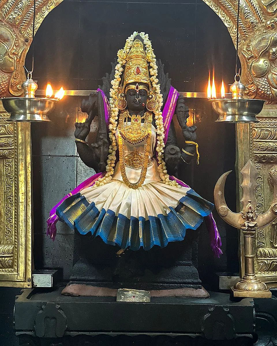 ಯಾ ದೇವೀ ಸರ್ವಭೂತೇಷು ಶಕ್ತಿರೂಪೇಣ ಸಂಸ್ಥಿತಾ।  
ನಮಸ್ತಸ್ಯೈ ನಮಸ್ತಸ್ಯೈ ನಮಸ್ತಸ್ಯೈ ನಮೋ ನಮಃ॥🙏🙏🙏🙏