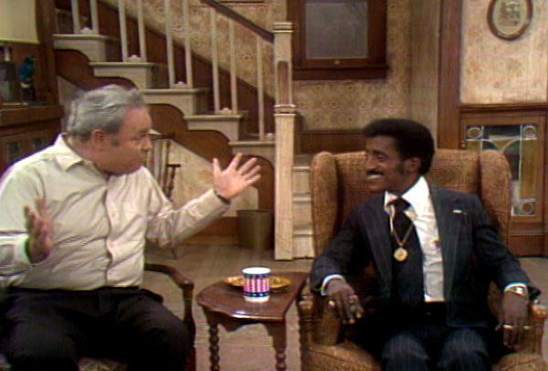Archie: I think that if God had meant us to be together, he would've put us together. Look what he done, he put you over in Africa and put the rest of us in all the white countries.

Sammy Davis Jr: Well you must of told him where we were because somebody came and got us.