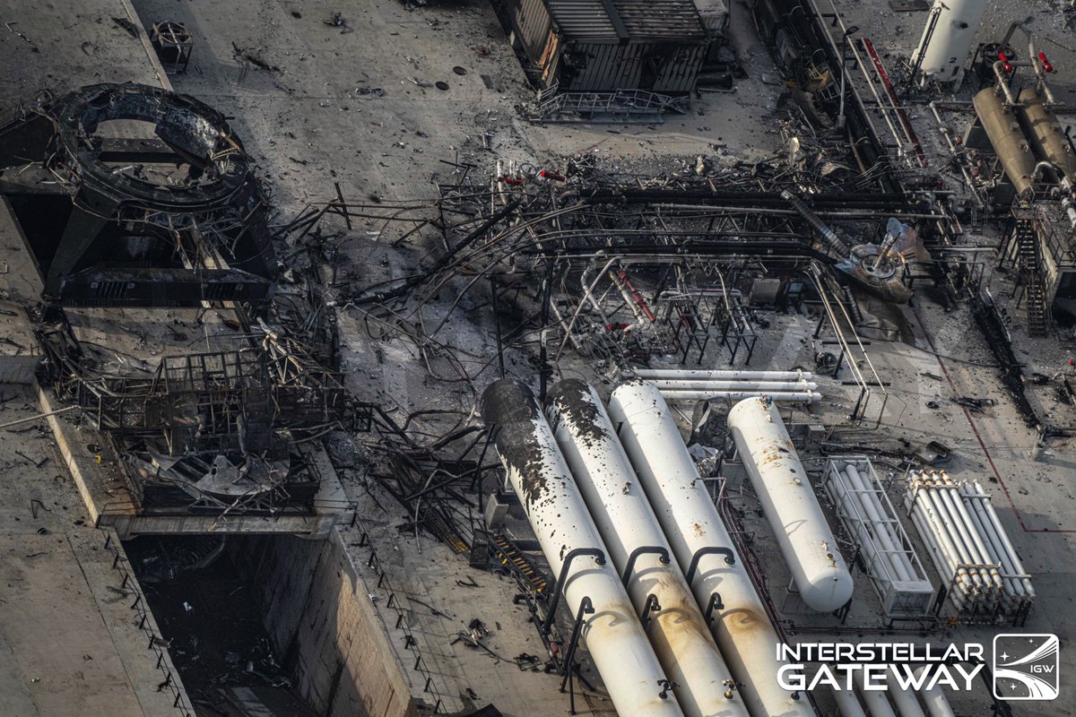 IGW’s exclusive first look at an annihilated flame trench post RUD of Starship S36 in Starbase, Texas.

We will stream and release unseen views of the Massey’s test site from ABOVE the Mexican border at 2PM ET/1PM CT and NEVER BEFORE SEEN Ship hardware.

You can’t miss this.