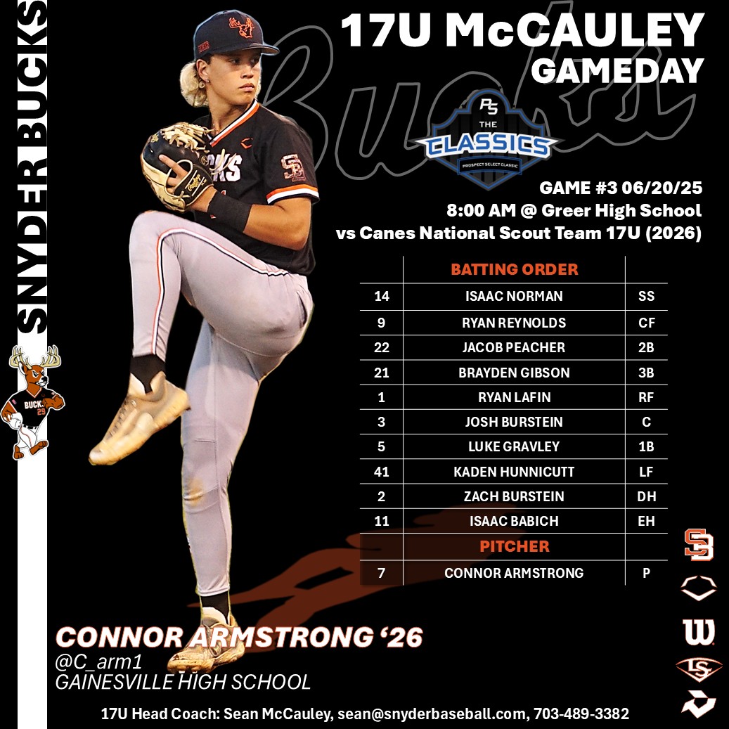 Snyder Baseball tweet media