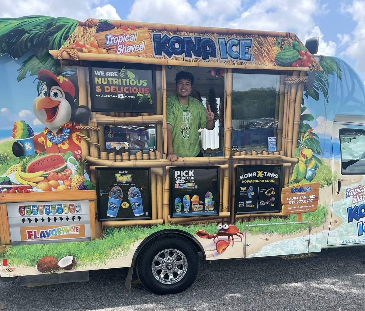 AllProFasteners's tweet photo. Juneteenth 2025 Celebration at All-Pro!  Great day for Kona Ice!! https://t.co/F4jzbxMGHs