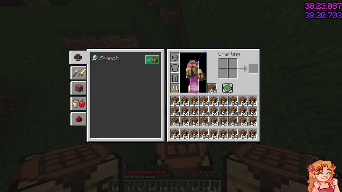 full inv of crafting tables 38:20