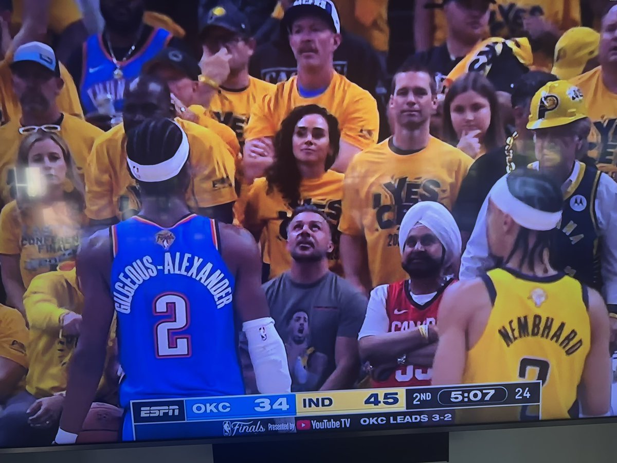 It was always the Pacers in Game 6 #NBAFinas