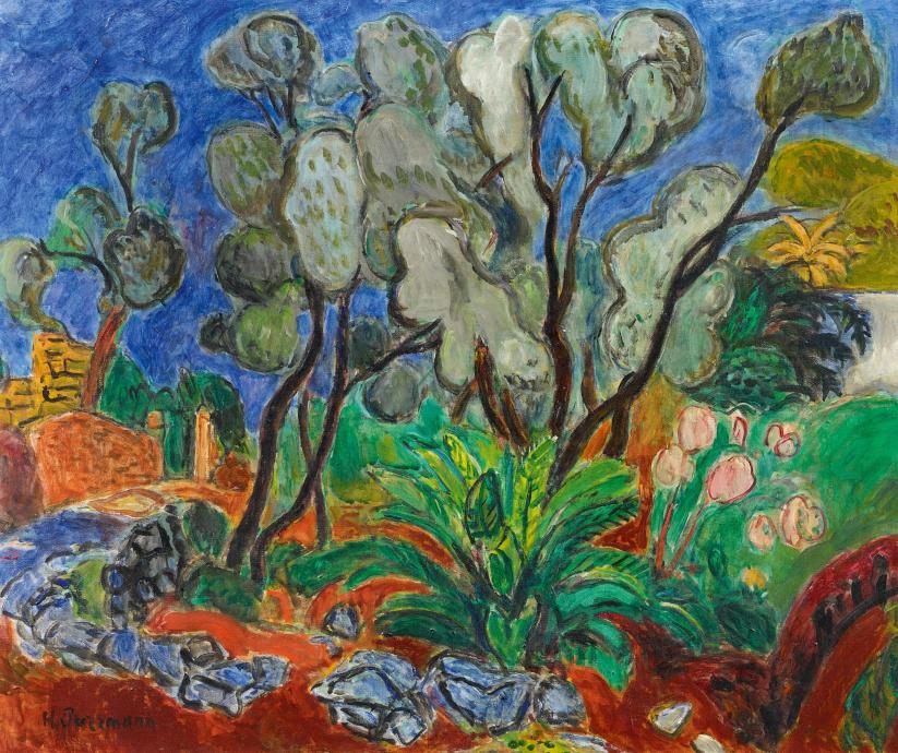 Art_Lives_On's tweet image. Hans Purrmann #figurativeart #Art #OilPainting #Impressionism #ModernArt #painting #acrylic #figurativeart #postimpressionist #art