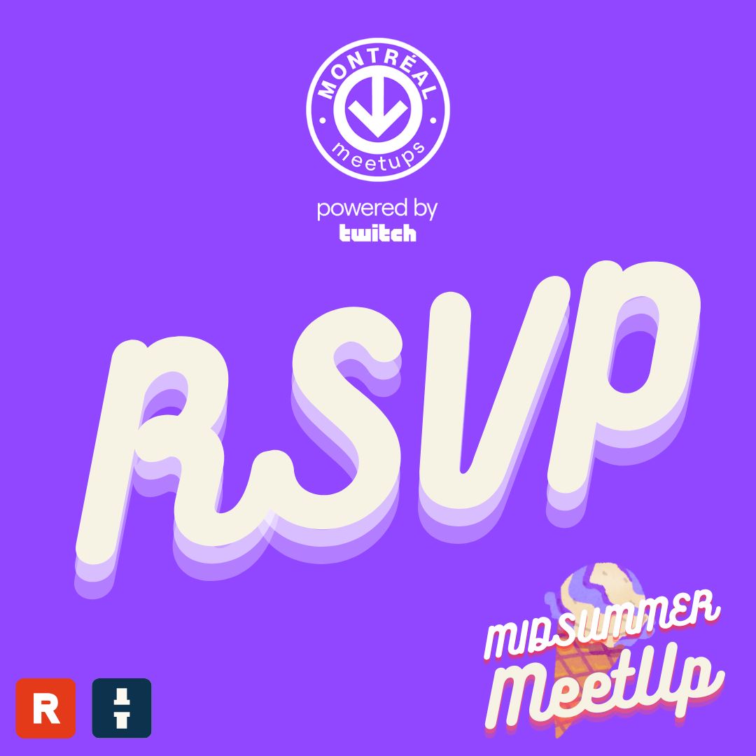 Spots are filling up quickly and we're already at over 50% capacity for our midsummer MeetUp! 🍦Don't miss out on a fun night with other local creators and creatives. 

RSVP now and join us on June 27 ⬇️
meetups.twitch.tv/events/details…