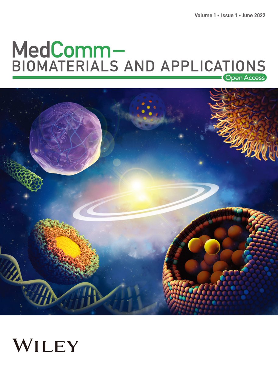 #Review in #MedComm_Biomaterials_and_Apllications

Bioengineered Nanozymes for Orthopedic Degenerative Diseases: From Catalytic Mechanisms to Multimodal Therapy🔗doi.org/10.1002/mba2.7…

#CellDeath #osteoarthritis #IDD #inflammation #nanomaterial #OxidativeStress #Mechanism