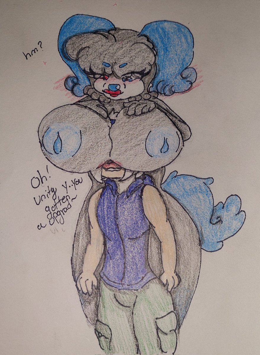 Breed_Bot_Kaylo's tweet photo. One of our loyal customers got to see Unity new look
He may have gotten to test her new upgrade 
#traditionalart #furryartist #nsfw https://t.co/dBfOxz68KK