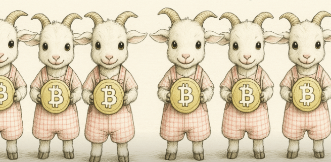 rossulbjack's tweet photo. @Bitcoin btcgoat army

#BTCGOAT https://t.co/NB1EvEVkhd