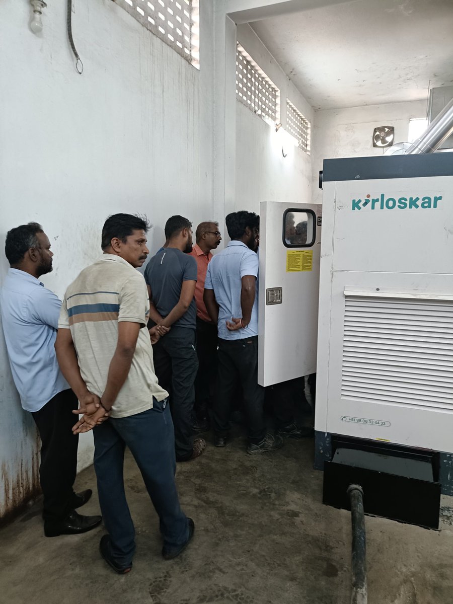 maxpowerservice's tweet image. ✅ Successful Commissioning Alert!
Proud to announce the successful commissioning of a 320kVA CPCB IV+ Kirloskar Generator at Ambattur, Chennai for our esteem customer.q to

For more details, visit 🌐 maxpowerservices.com or 📞 call us at 9382836363.

#KirloskarGenerators