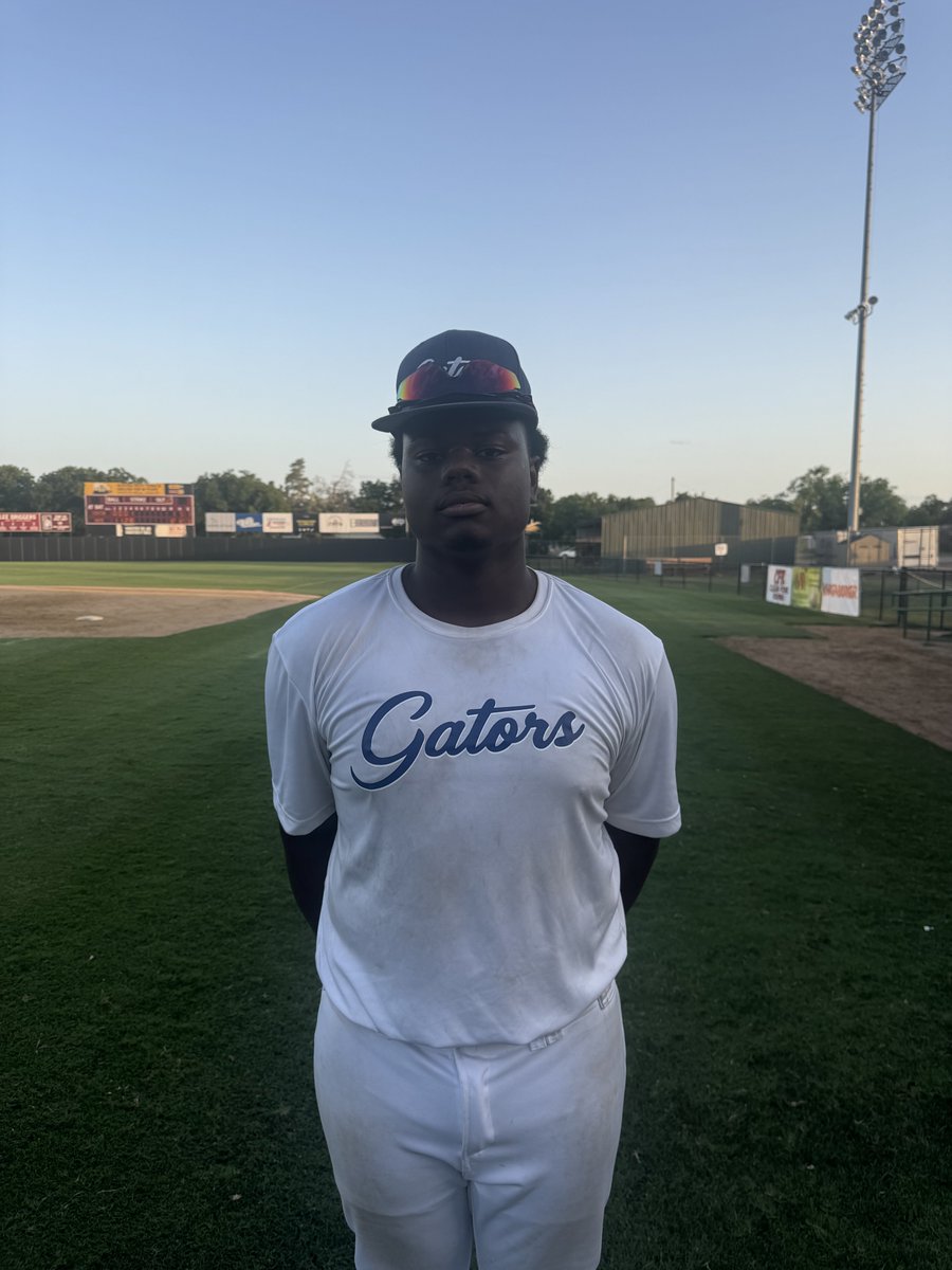 FiveToolTexas's tweet image. F: Texas Gators 12, Texas A’s 2026 1
PoG: @BrandonF3401 2-3, 2B, 3 RBI