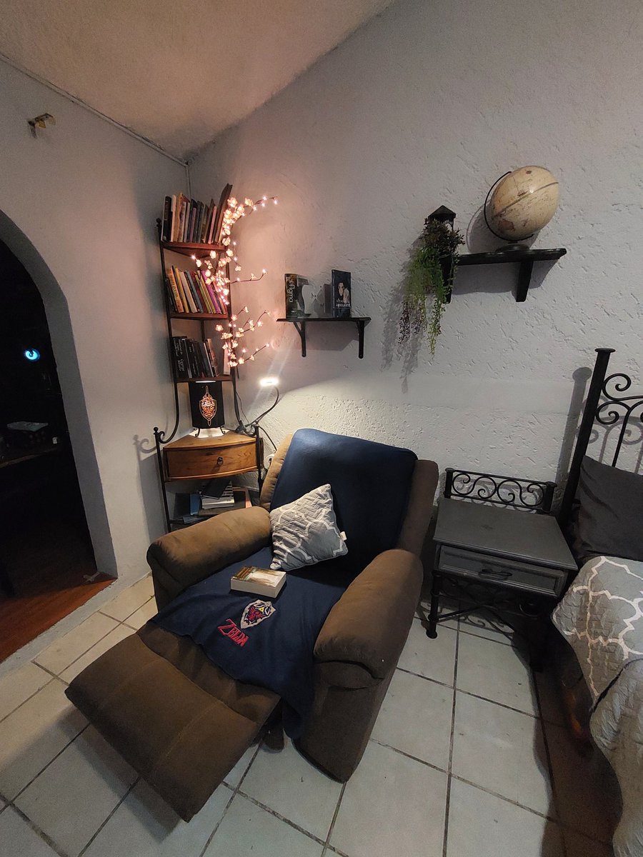 Mami Nao se armo su rinconcito de lectura, que opinan?