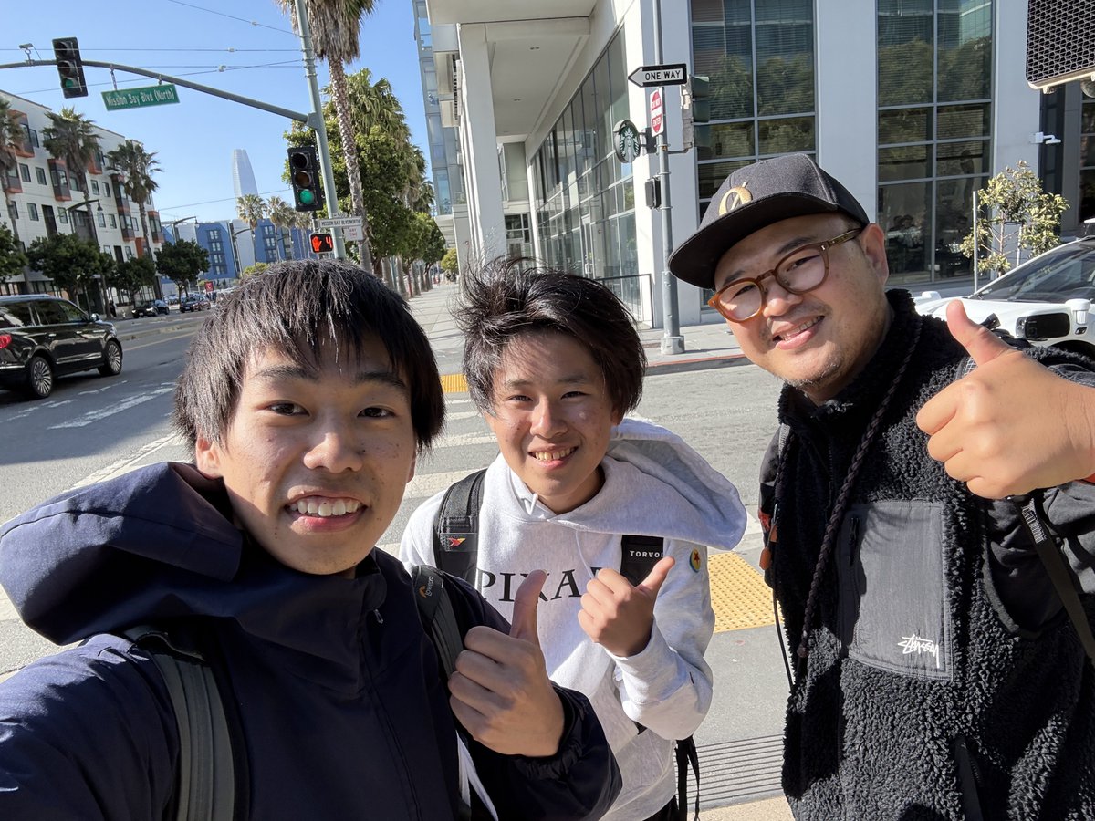 再会しました！

#Devin を使った #GlobeXplorePro のバイブコーティングにこんなに熱く語ったのは初めてw

ドローンレースやFPVの話も盛り上がりました！
あと、とにかく風が強かったw

当然の訪問にもかかわらずありがとうございました！