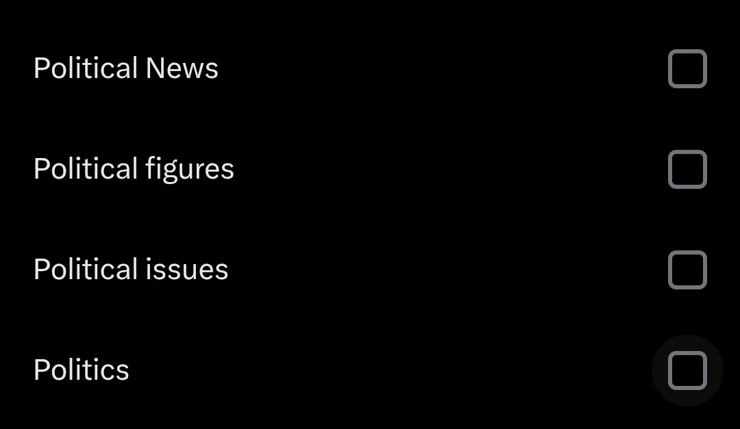 lowerletters's tweet photo. went through my content settings and had to uncheck some "interests" i was apparently interested in 🫠 https://t.co/w082WRxtKb