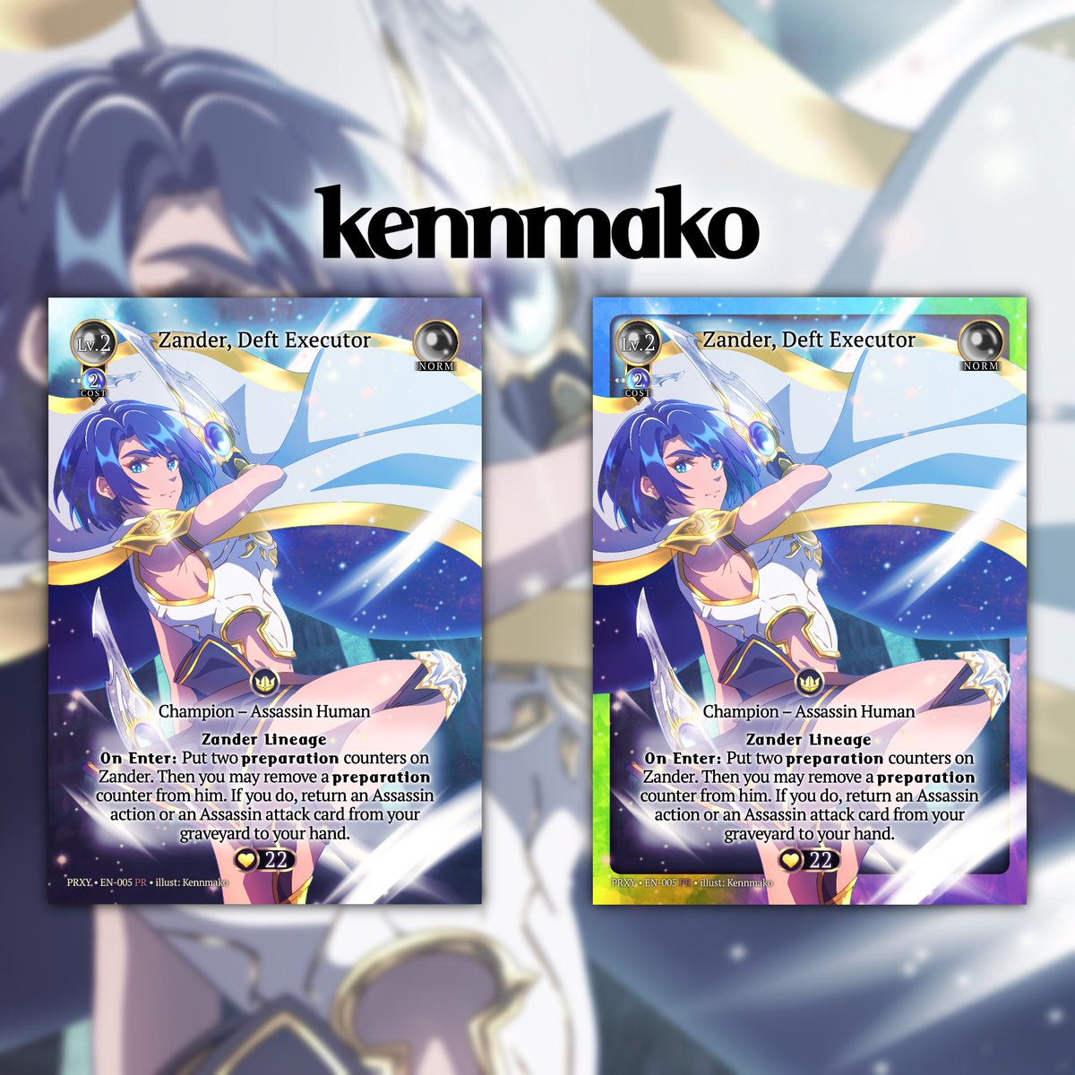 kenposei's tweet image. Zanderina anyone?
ko-fi.com/i/IA0A51GQOD6
#GATCG #GrandArchiveTCG #GrandArchive
I always wanted to try out this kind of border.