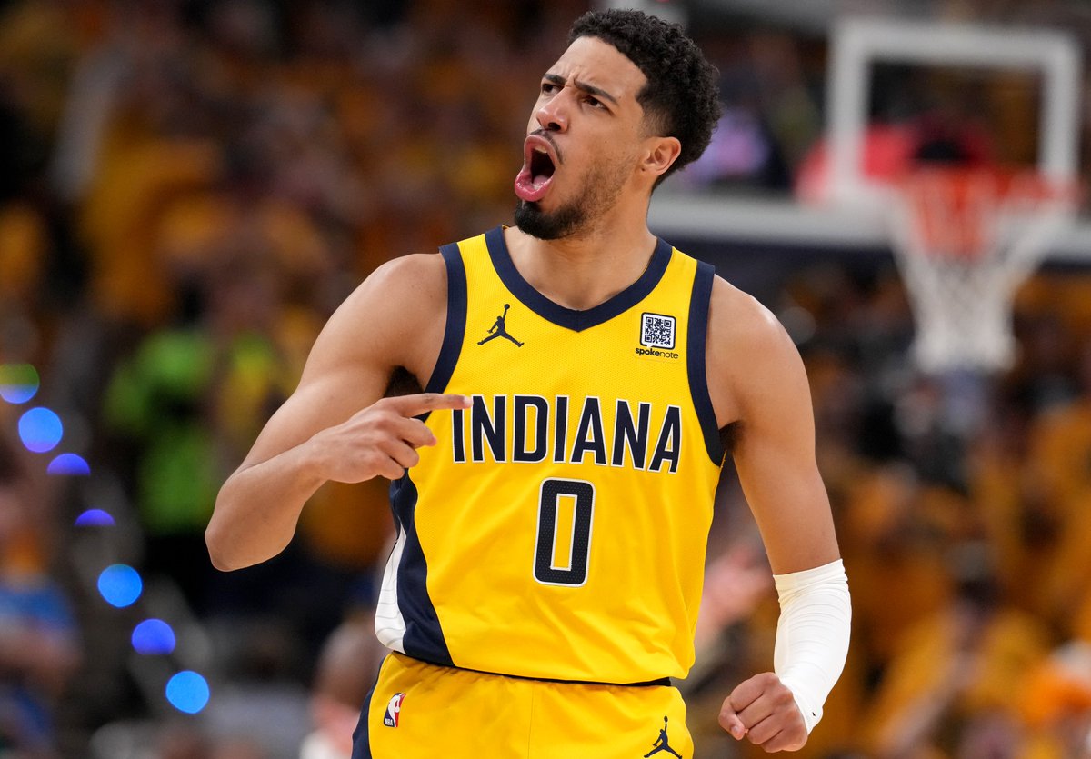 #Pacers up by 22 at halftime. Gainbridge is going wild. 

Photo: <a href="/ctannous98/">Christine Tannous</a>