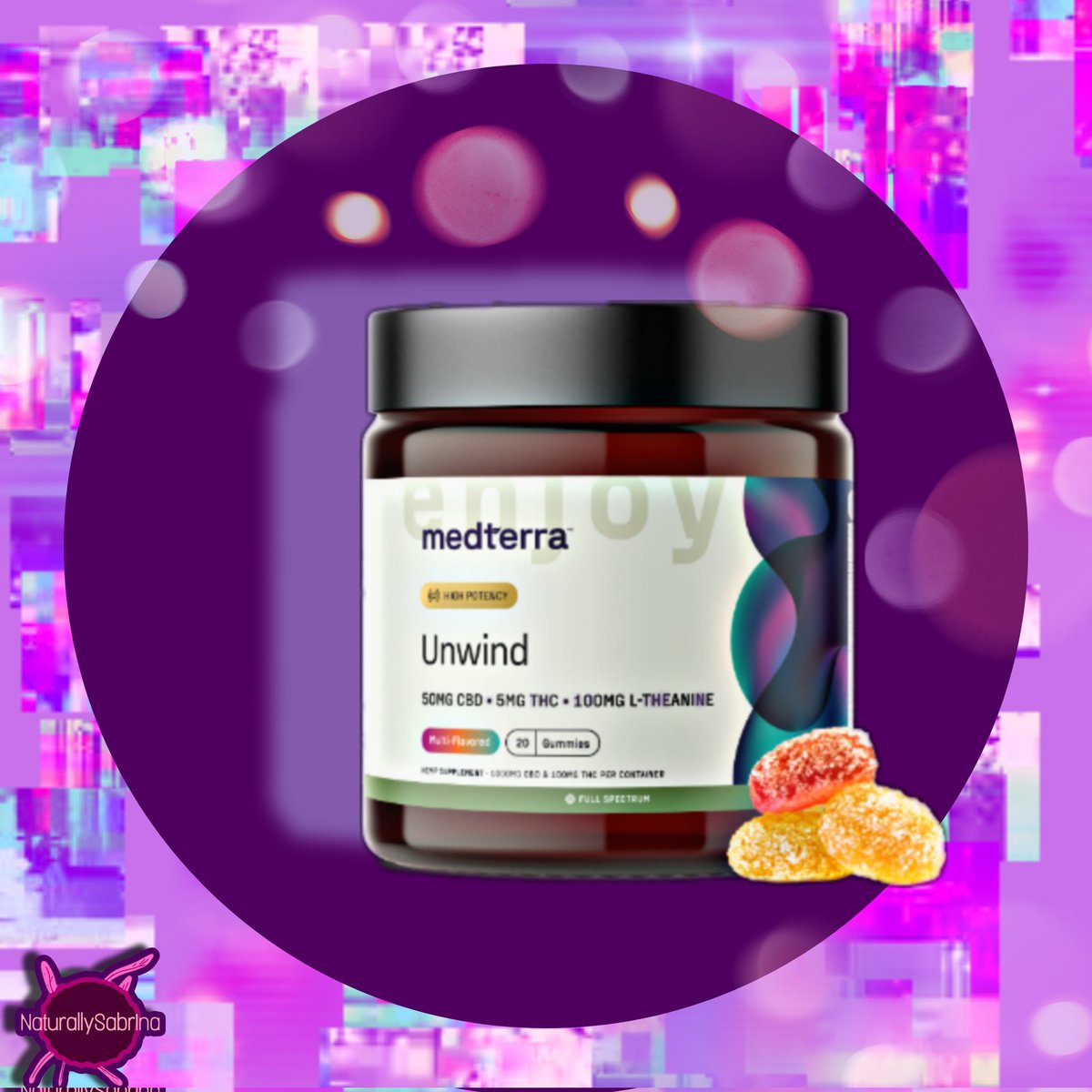Sabr1na2U's tweet image. Unwind mode: activated 🧘🏽‍♀️
50mg CBD • 5mg THC • 100mg L-Theanine = calm in a gummy 🍬💜
Full-spectrum vibes only. 
#UnwindNaturally #CBDGummies #ChillMode

rwrd.io/znh2dtx?c
