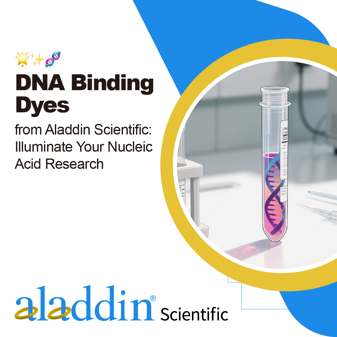 ✨ DNA Binding Dyes by Aladdin Scientific

For crisp bands and clear signals—Aladdin Scientific’s DNA Binding Dyes are reliable for gel staining &amp; qPCR detection.
#DNADetection #FluorescenceTools #AladdinScientific

🔗 Aladdin Scientific's DNA Binding Dyes: