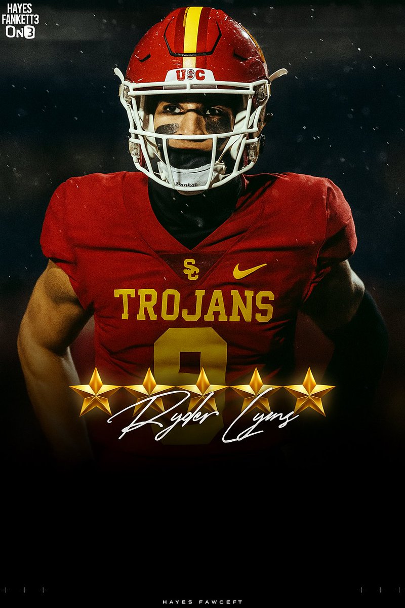 TScoops's tweet image. Rumor is Ryder Lyon has told USC he is committing. He will be taking a gap year as he is a Mormon. Still room for BYU to make a late run!