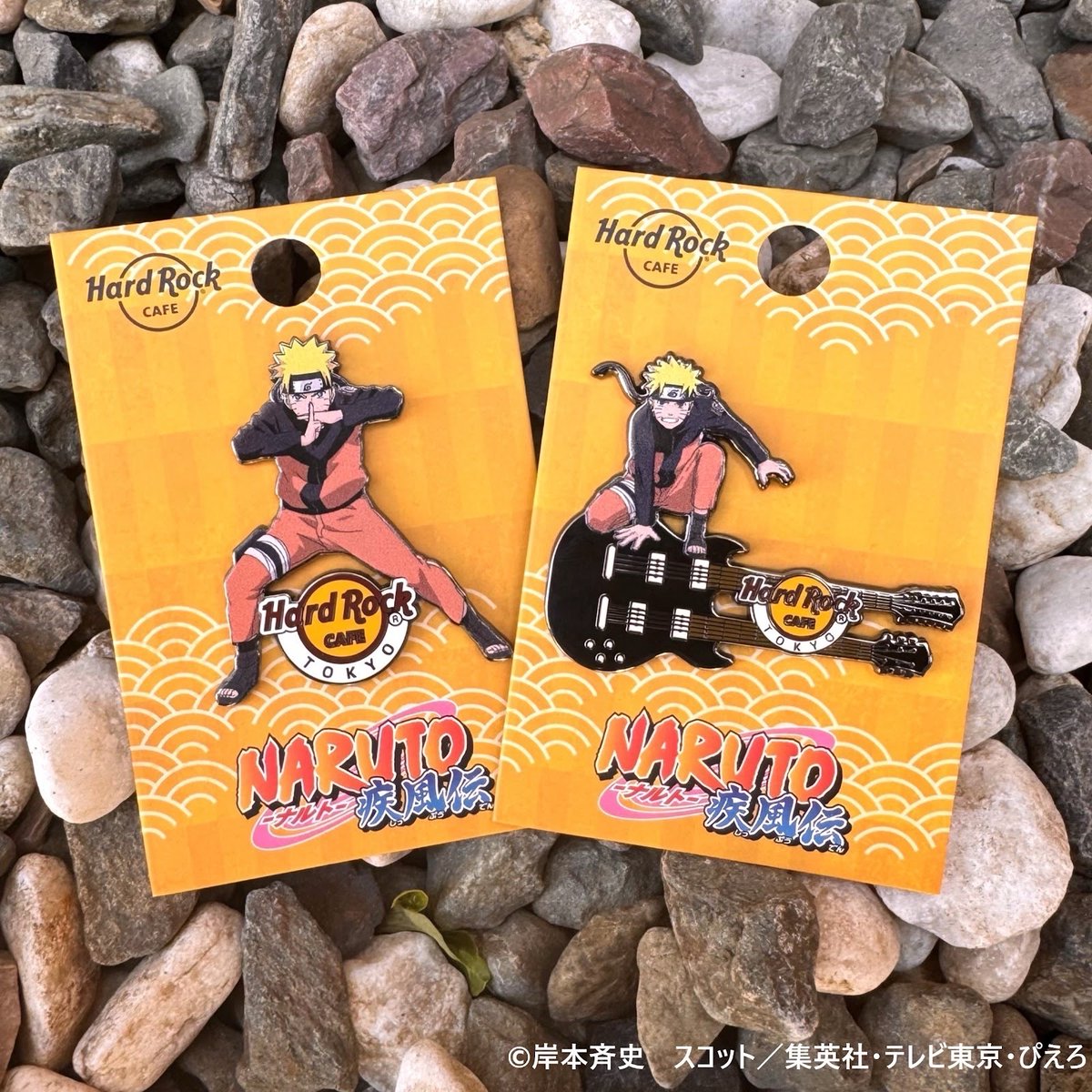 【コンプ】NARUTO ピンバッジ ハードロックカフェ ナルト コラボ 🌀Hard Rock Cafe in Japan × NARUTO -ナルト- 疾風伝🌀 7月4日より