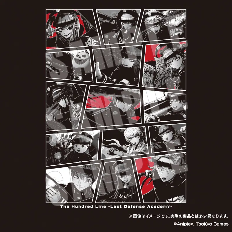 Hundred Line Last Defense Academy shirt up for pre-order at Play-Asia: bit.ly/4k91rII use coupon code SAVE2025 at checkout