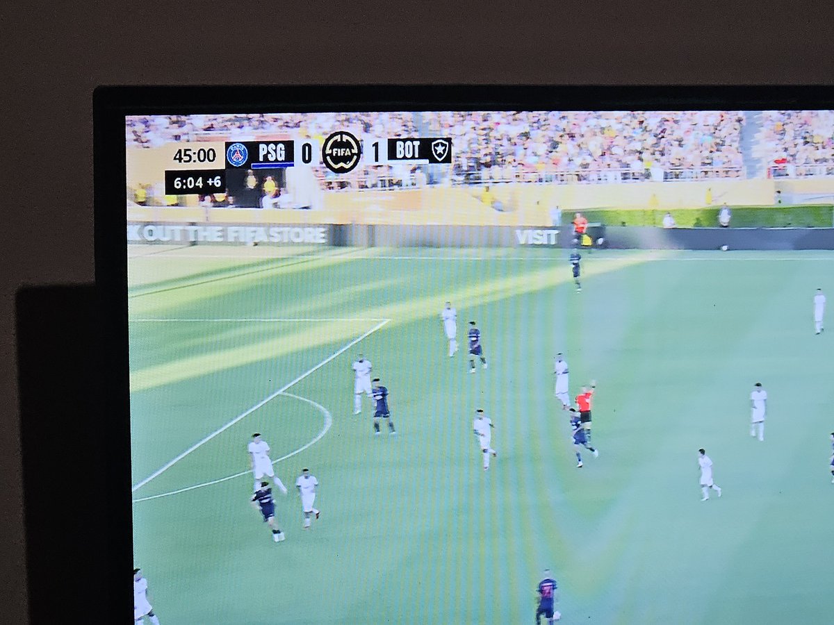 r1cardo___'s tweet photo. ISSO AQUI JÁ É HISTÓRICO 

PSG 0 x 1 BOTAFOGO https://t.co/AsQSa48trQ