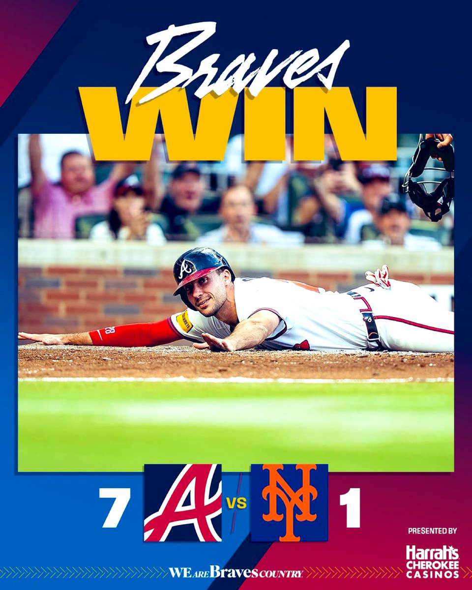 THE ATLANTA BRAVES HAVE SWEPT THE NEW YORK METS #BravesCountry