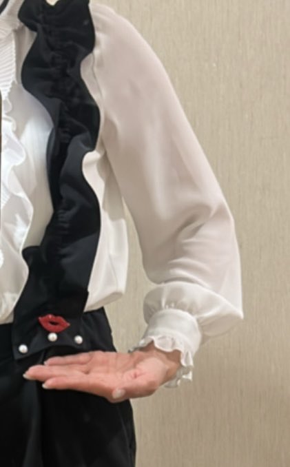 ひそかに忍ばせていた
スカーレット💋
