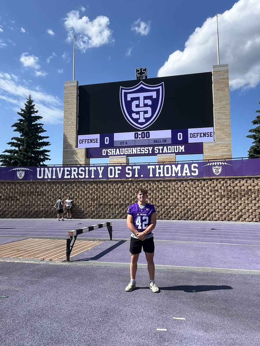 Caleb Bailey (@calebbailey07) on Twitter photo Had a great evening competing at <a href="/UST_Football/">St. Thomas Football</a> camp! Can’t wait to use these newly developed skills, thank you coaches <a href="/Coach_Caruso/">Coach Glenn Caruso</a> and <a href="/kuchinski8/">Wallie Kuchinski</a>! Had a great evening competing at <a href="/UST_Football/">St. Thomas Football</a> camp! Can’t wait to use these newly developed skills, thank you coaches <a href="/Coach_Caruso/">Coach Glenn Caruso</a> and <a href="/kuchinski8/">Wallie Kuchinski</a>!