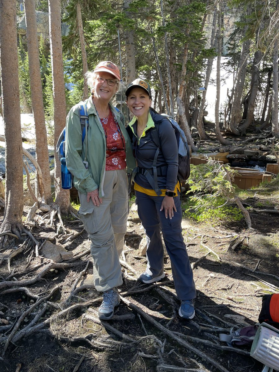 MrsWegert's tweet photo. Thanks to the #DASY partnership, we joined scientists at The Loch in Rocky Mountain National Park today! 🌊🔬 We’ll bring the flow and water chemistry data back to share with our @Lyons_ES students—real science from the source. #RMNP #WatershedScience #teacherlearning #summerPD https://t.co/ExXFCttZbn