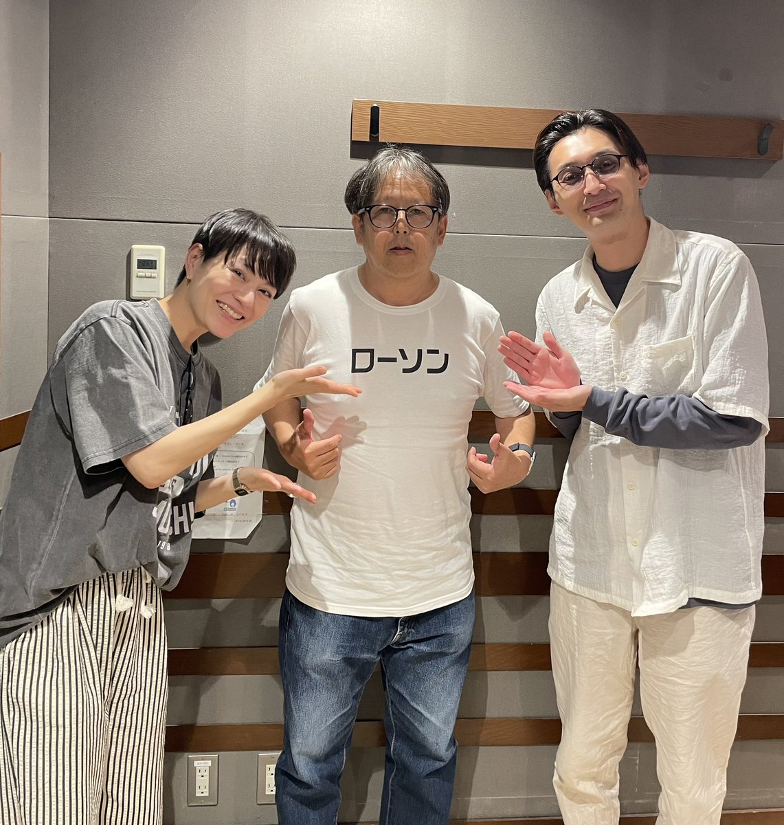 本日もありがとうございました!!!!

ゲストは‥
コンビニ評論家の渡辺広明さんでした🏪🥯🥤

渡辺さんにはこのあとアフタートークでもご登場いただきます！😉♡
まだまだTHE G.O.A.T. は続きます🔥🔥
お楽しみに〜！！🤤

#ゴートJFN